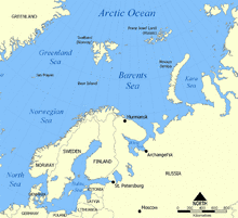 ノルウェーの海域の画像