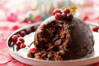 クリスマスプディングの画像