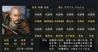 杉浦玄任の画像