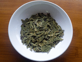 龍井茶の画像
