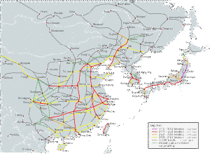 バグダード＝バスラ高速鉄道路線の画像