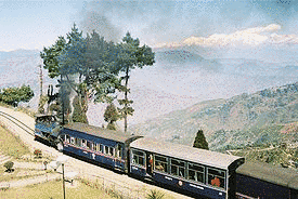 インドの山岳鉄道群の画像