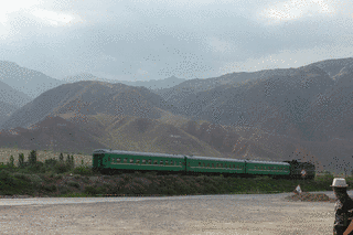 キルギス鉄道の画像