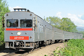 サハリンの鉄道の画像