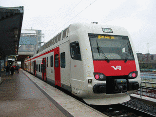 ヘルシンキ近郊列車の画像