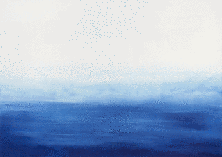 藍の風景の画像