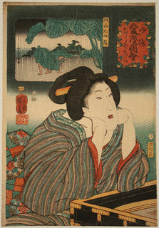 歌川芳鳥女の画像
