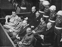 ニュルンベルク軍事裁判の画像