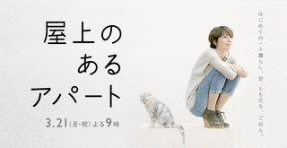 屋上のあるアパートの画像