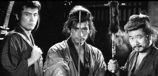 三匹の侍の画像