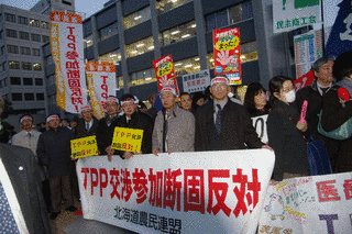 TPP反対デモの画像