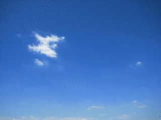 蝶々雲の画像