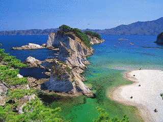 岩手県の地形の画像