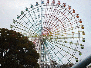 日本の遊園地の画像