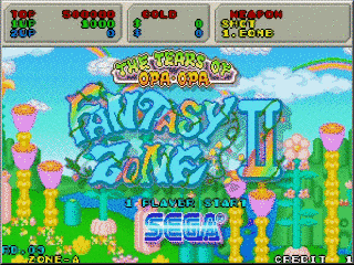 ファンタジーゾーンII オパオパの涙の画像