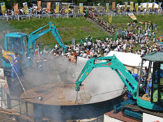 芋煮会の画像