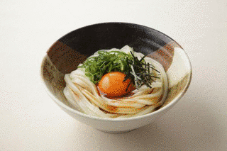 釜玉うどんの画像