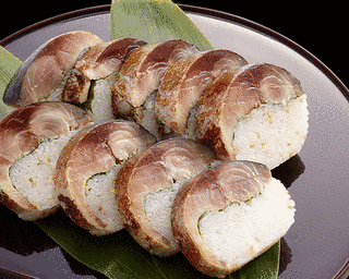 とろ鯖棒寿司の画像