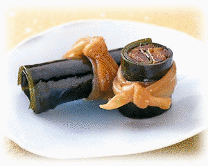 鰊の昆布巻きの画像