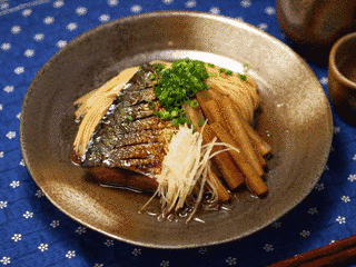 焼鯖素麺の画像