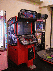 ガンシューティングゲームの画像