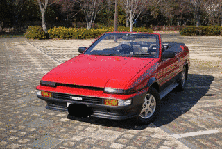 トヨタ・AE86・コンバーチブルの画像