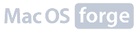MAC OS FORGEの画像