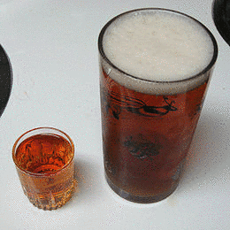 ビールベースのカクテルの画像