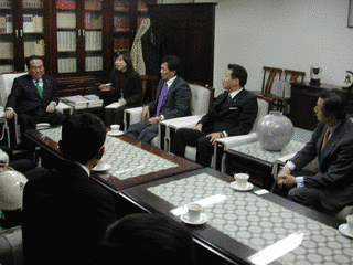 民主党日韓議員交流委員会の画像