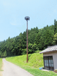 人工巣塔の画像