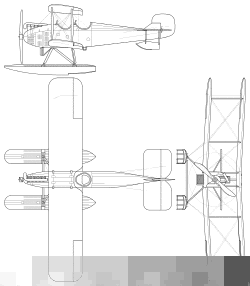 横廠式中島トラクター試作水上機の画像