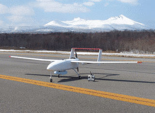 放射線モニタリング無人機システムの画像