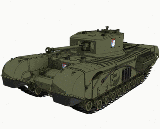 チャーチル歩兵戦車の画像