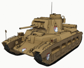 マチルダII歩兵戦車の画像