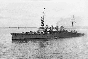 バーミンガム級軽巡洋艦の画像