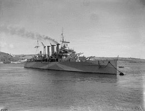 カウンティ級重巡洋艦の画像