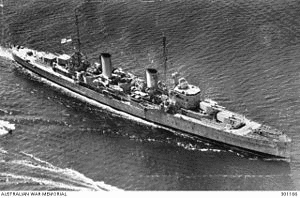 パース級軽巡洋艦の画像