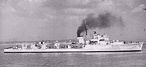 ハント級駆逐艦の画像