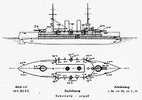 ハプスブルク級戦艦の画像