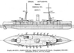 エスパーニャ級戦艦の画像