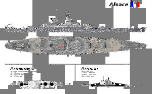 アルザス級戦艦の画像