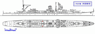 阿賀野型軽巡洋艦の画像