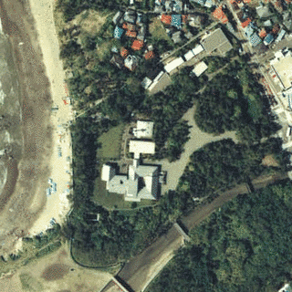 葉山御用邸放火事件の画像