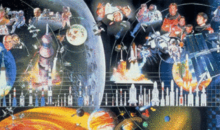 宇宙開発競争の画像