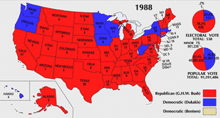 1988年アメリカ合衆国大統領選挙の画像