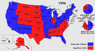 1996年アメリカ合衆国大統領選挙の画像