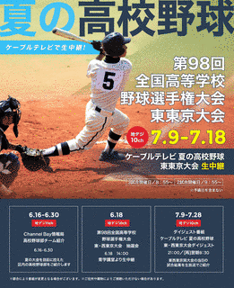 全国高校野球選手権大会中継の画像