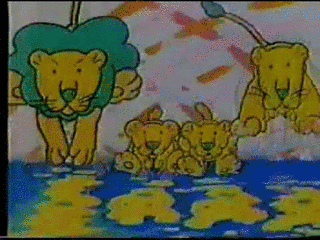ライオンのいただきますの画像