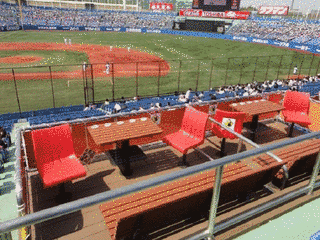 プロ野球BOXシートの画像