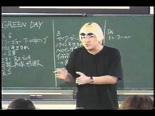 金髪先生の画像